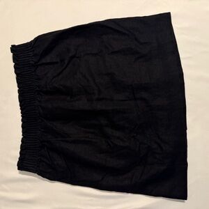 J. Crew Black Skirt with Elastic Waist